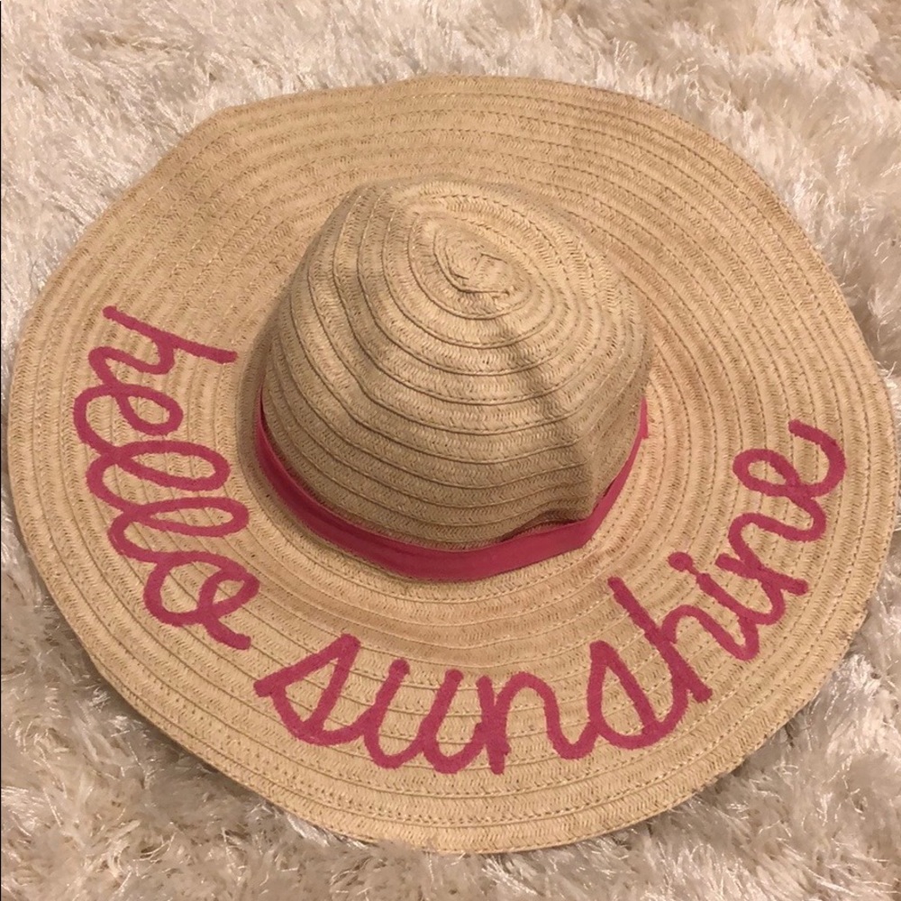 Hello sunshine beach hat☀️